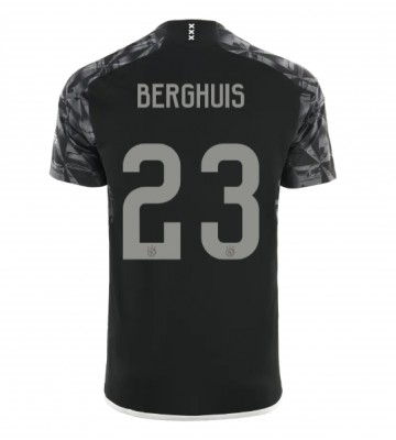 Ajax Steven Berghuis #23 Tredje Tröja 2023-24 Kortärmad